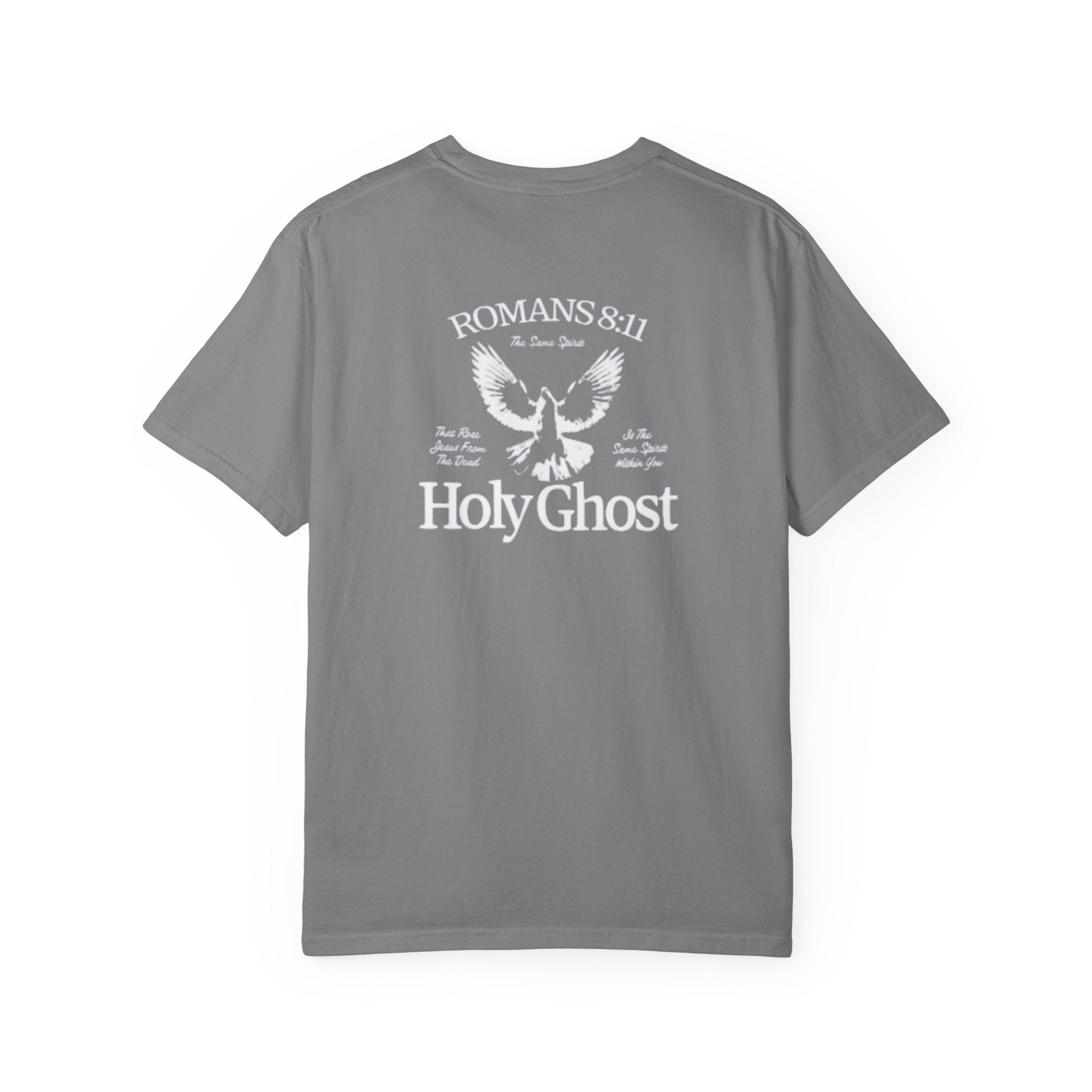 Holy Ghost Dove T-Shirt — Romans 8:11 Christian Cross Graphic Tee