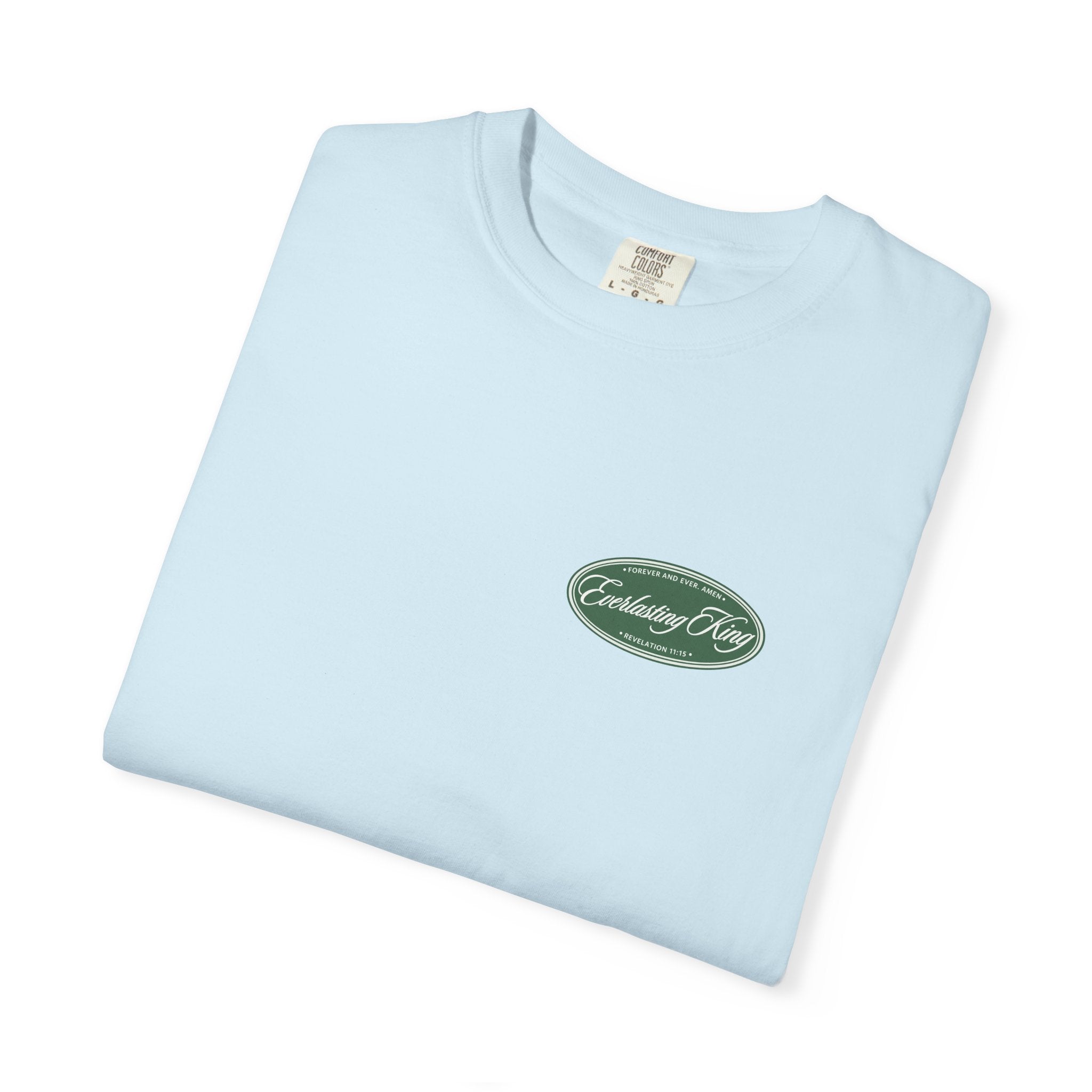 Christian T-Shirt — "Give Glory to the King" Graphic Tee