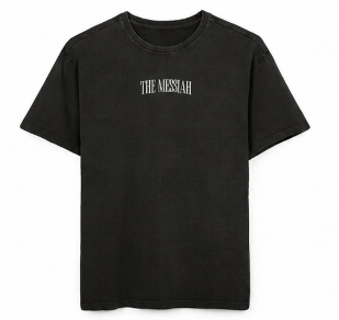 Messiah acid wash black Tee