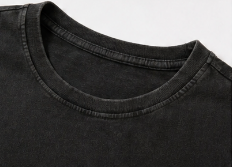 Messiah acid wash black Tee