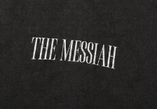 Messiah acid wash black Tee